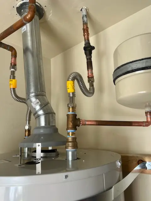 Water heater installation and plumbing repair in Wixom